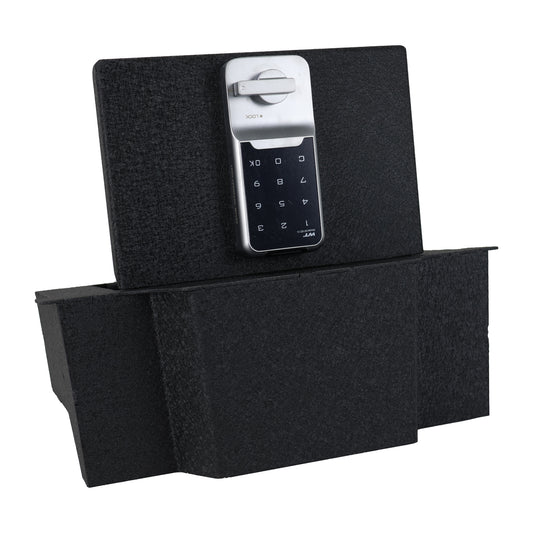 Console Safe Vault for 2019-2025 Dodge Ram 1500/2500/3500 Laramie (Electronic Keypad Lock)