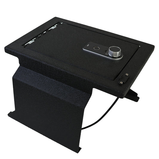 Console Safe Vault for Ford Platinum 2012-2014 (Fingerprint Lock with Key)