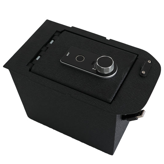Console Safe Vault for 2019-2025 Toyota RAV4 (Fingerprint Lock with Key)