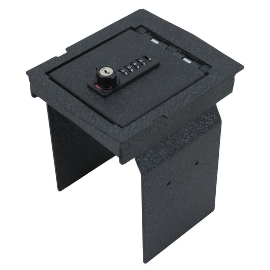 Console Gun Safe Vault for 2019-2024 Subaru Forester (4 Digit Combo Lock with Key)