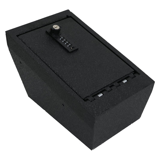 Console Gun Safe Vault for 2021-2025 Tesla Model X (4 Digit Combo Lock with Key)