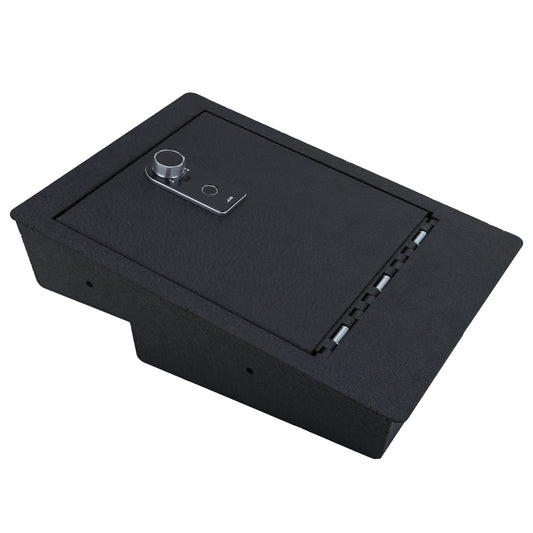 Underseat Console Safe Vault for 2015-2019 Chevrolet Suburban (Fingerprint Lock with Key)