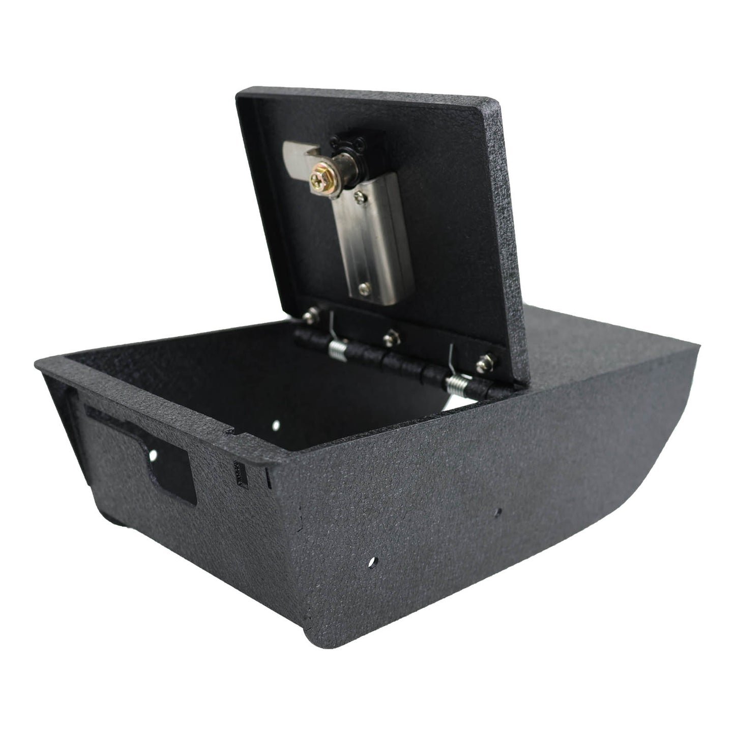 Console Gun Safe Vault for 2024-2025 Tesla Model 3 (4 Digit Combo Lock with Key)