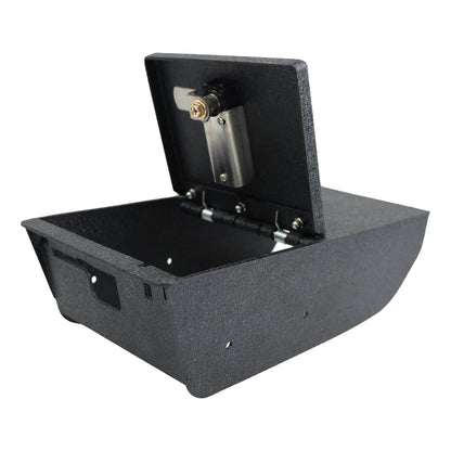 Console Gun Safe Vault for 2024-2025 Tesla Model 3 (4 Digit Combo Lock with Key)