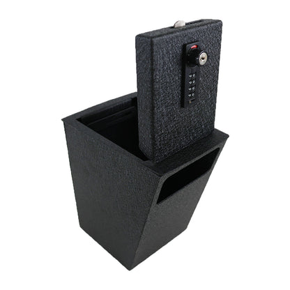 Console Safe Vault for 2021-2023 Hyundai Santafe (4 Digit Combo Lock with Key)
