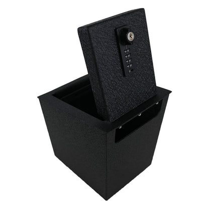 Console Safe Vault for 2022-2024 Hyundai Tucson Not Limted (4 Digit Combo Lock with Key)
