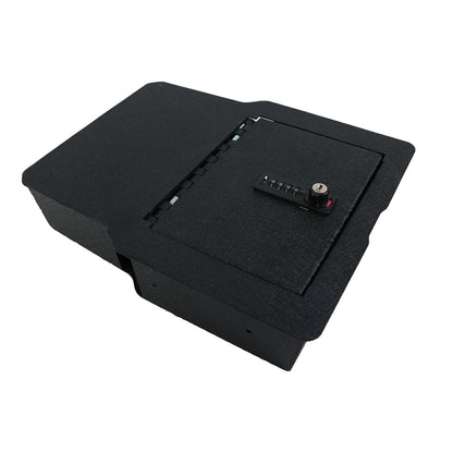 Underseat Console Safe Vault for 2020-2024 Dodge Ram 1500/2500/3500 (4 Digit Combo Lock with Key)
