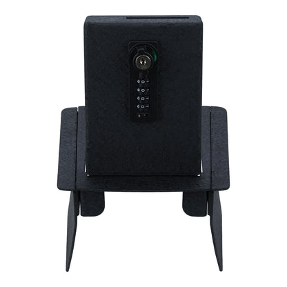 Console Safe Vault for 2011-2022 Jeep Grand Cherokee without CD (4 Digit Combo Lock with Key)