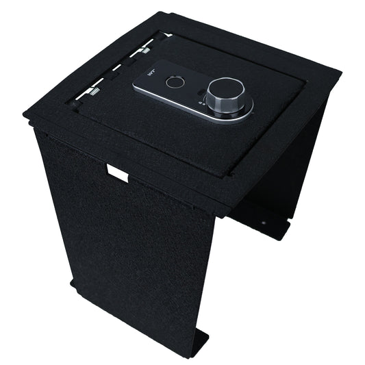 Console Safe Vault for 2021-2024 Ford Bronco (Fingerprint Lock with Key)