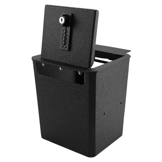 Console Gun Safe Vault for 2023-2025 Chevrolet Colorado (4 Digit Combo Lock with Key)
