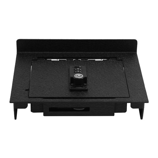 Console Safe Vault for 2025-2026 Tesla Model Y Juniper (4 Digit Combo Lock with Key)