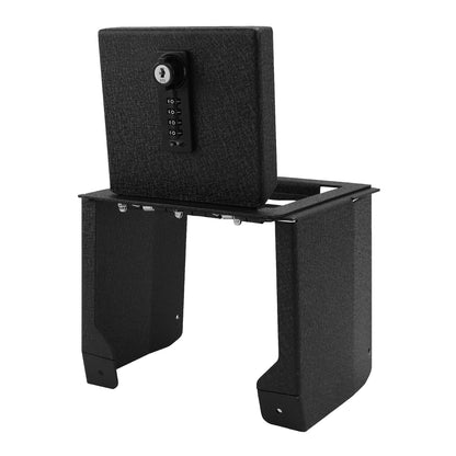 Console Safe Vault for 2025-2026 Ford Bronco (4 Digit Combo Lock with Key)