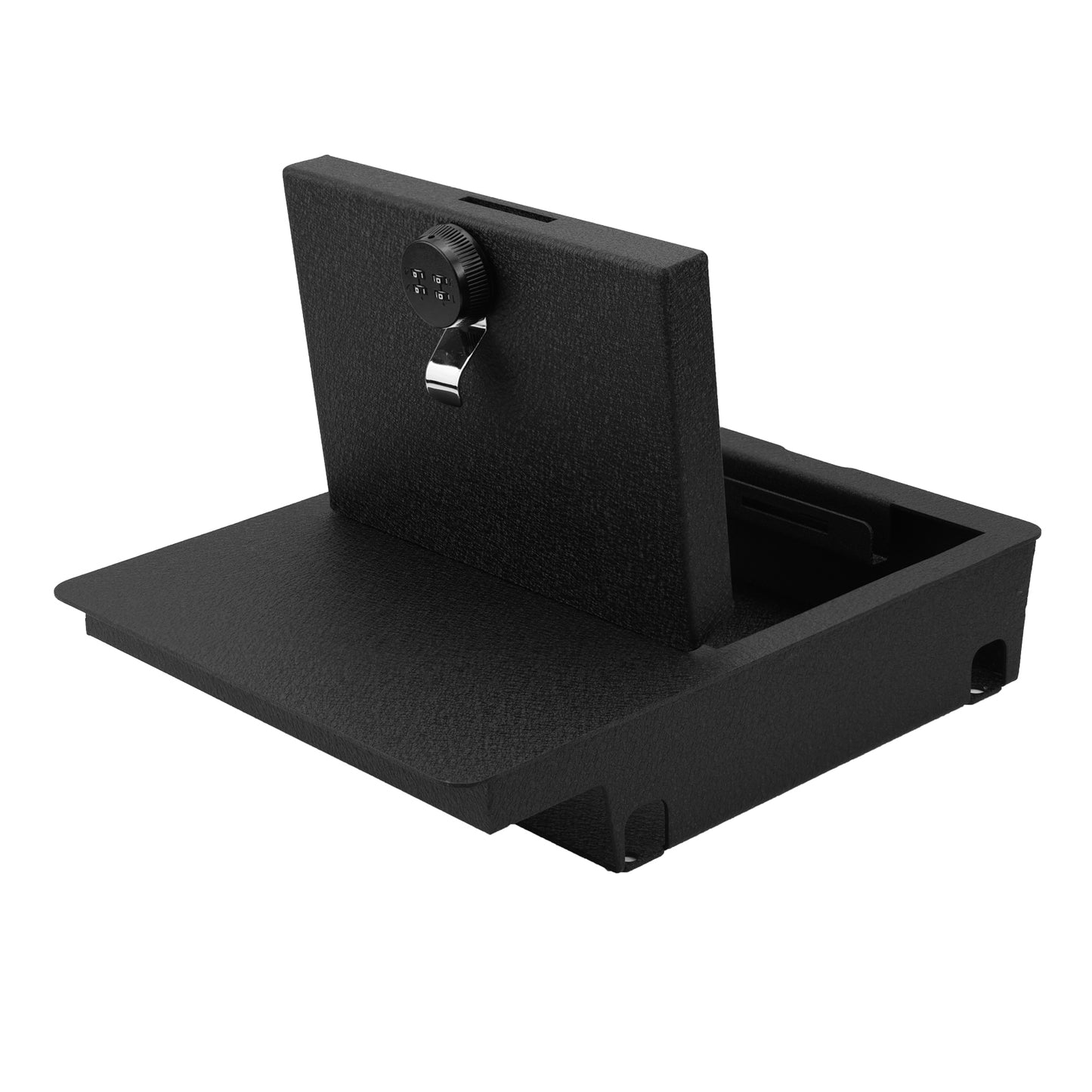 Underseat Console Safe Vault for 2009-2018 Dodge Ram 1500 (4-Digit Combo Lock)