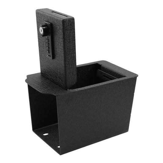 Console Safe Vault for 2022-2026 Honda Civic Incompatible with Si version (4 Digit Combo Lock with Key)