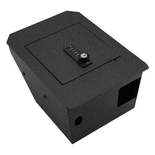 Pro Console Gun Safe Vault for 2024-2025 Tesla Cybertruck (4 Digit Combo Lock with Key)
