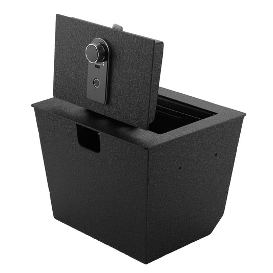 Pro Console Safe Vault for 2022-2025 Jeep Grand Wagoneer (Fingerprint Lock with Key)