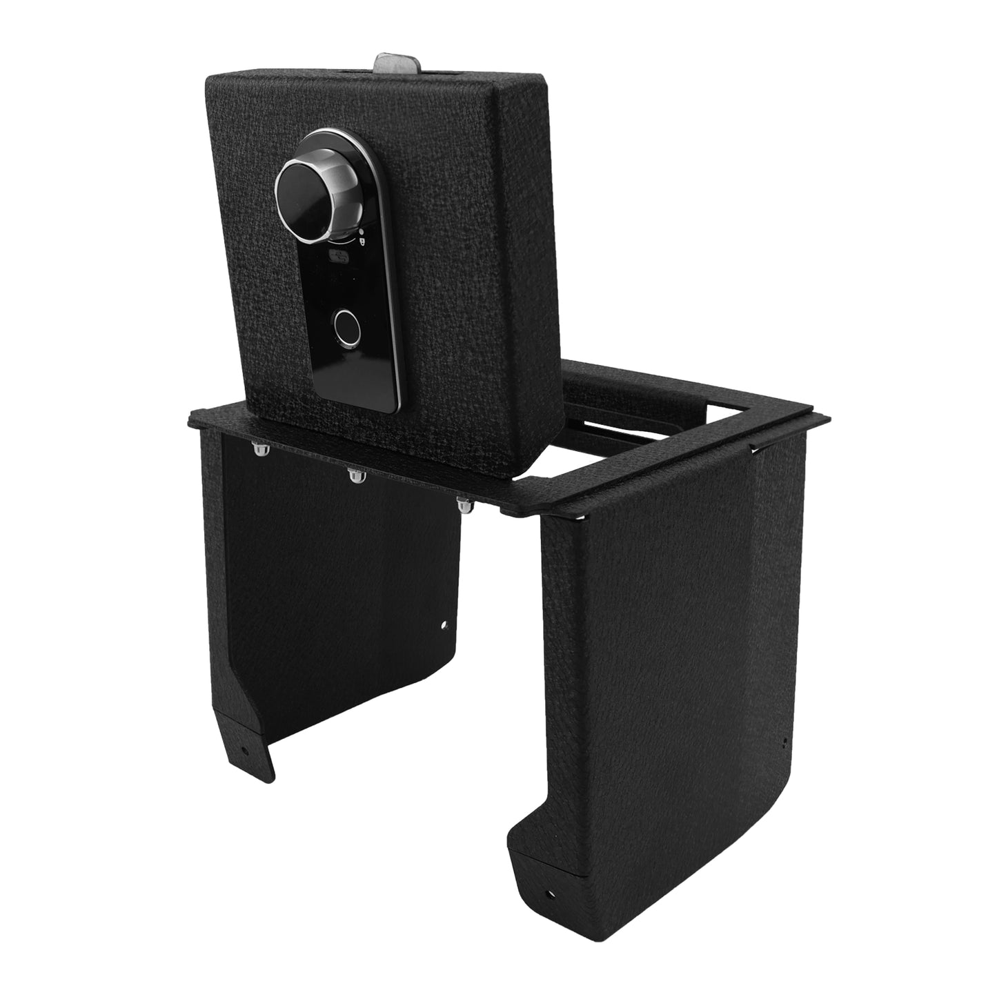 Console Safe Vault for 2025-2026 Ford Bronco (Fingerprint Lock with Key)