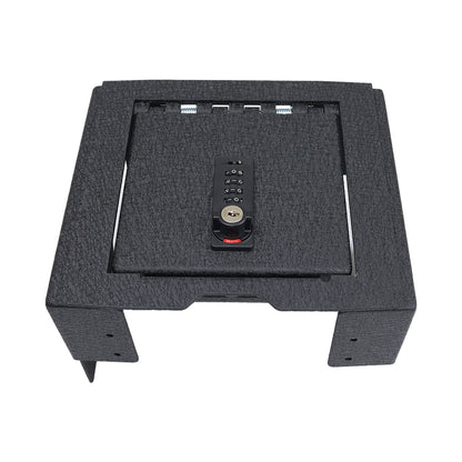 Console Safe Vault for 2024-2025 Ford Ranger (4 Digit Combo Lock with Key)