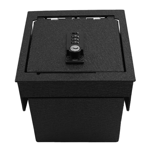 Console Safe Vault for 2023-2025 Mazda CX-50 (4 Digit Combo Lock with Key)