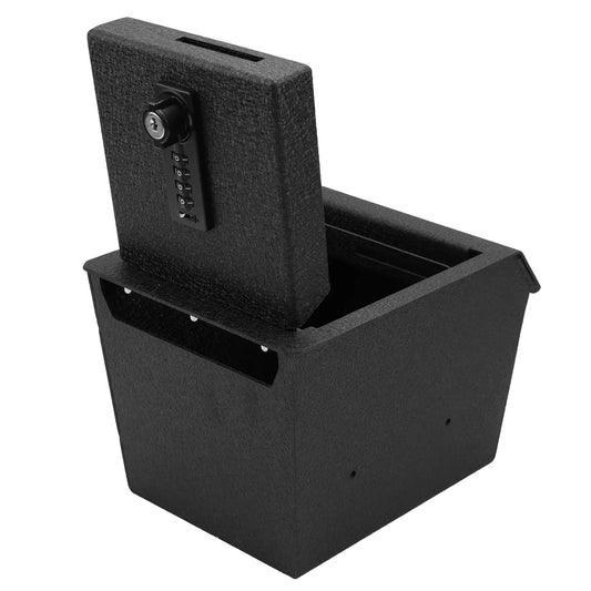 Console Safe Vault for 2025-2026 Mitsubishi Outlander (4 Digit Combo Lock with Key)