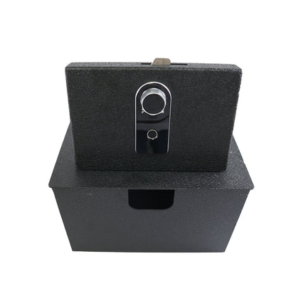 Console Safe Vault for 2024-2025 GMC Hummer EV (Fingerprint Lock with Key)