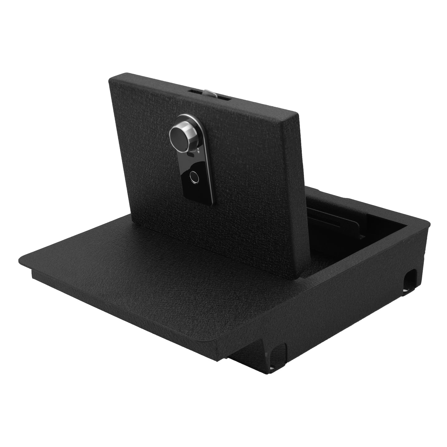 Underseat Console Safe Vault for 2009-2018 Dodge Ram 1500 (Fingerprint Lock with Key)