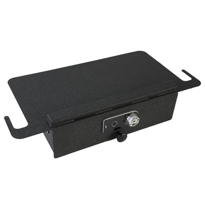 Underseat Console Safe Vault for 2021-2024 Tesla Model Y (Fingerprint Lock with Key)