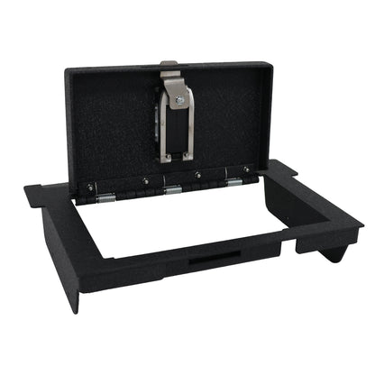 Console Safe Vault for 2021-2024 Dodge Ram TRX (Fingerprint Lock with Key)