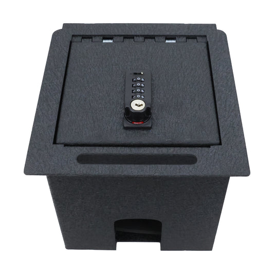 Console Gun Safe Vault for Toyota Tacoma 2016-2023 (4 Digit Combo Lock with Key)