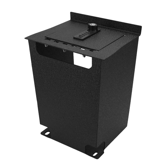 Console Safe Vault for 2011-2020 Toyota Sienna (4 Digit Combo Lock with Key)