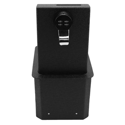 Console Safe Vault for 2025-2026 Infiniti QX80 (4-Digit Combo Lock)
