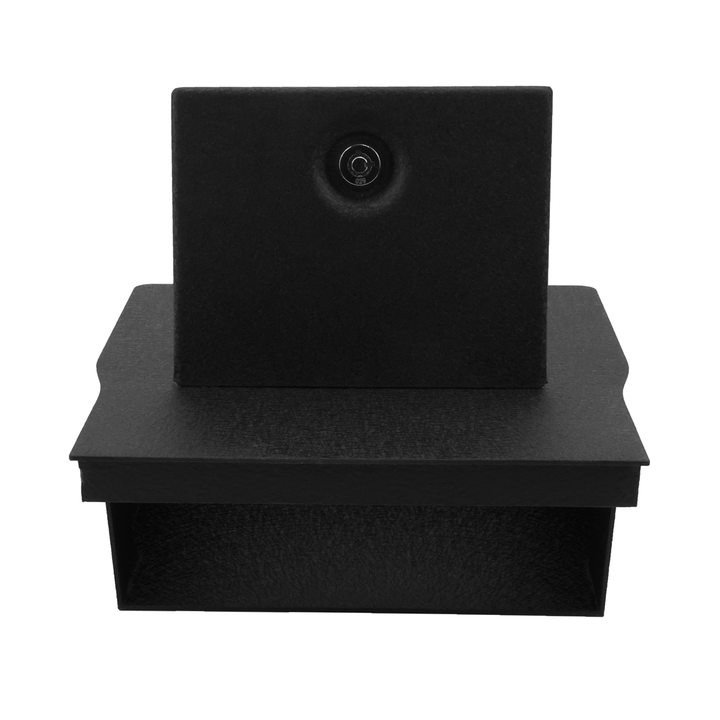 Console Safe Vault for 2015-2020 Ford F150 40/20/40 Bench Seat Fold Down Armrest (Triple Lock)
