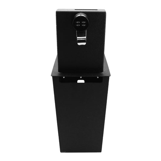 Console Safe Vault for 2017-2024 Nissan Murano (4-Digit Combo Lock)