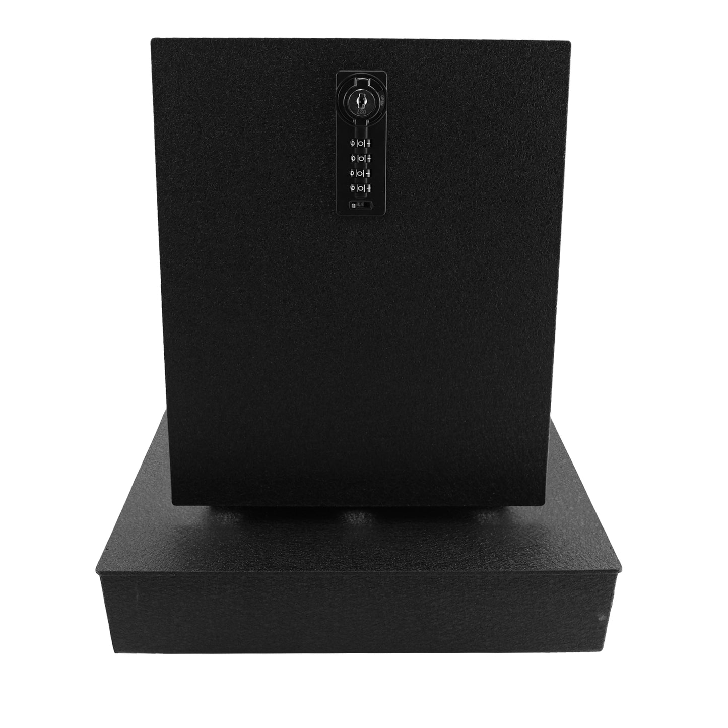 Pro Underseat Console Safe Vault for 2014-2018 GMC Sierra 1500 (4 Digit Combo Lock with Key)