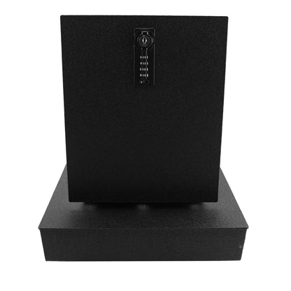 Pro Underseat Console Safe Vault for 2014-2018 GMC Sierra 1500 (4 Digit Combo Lock with Key)