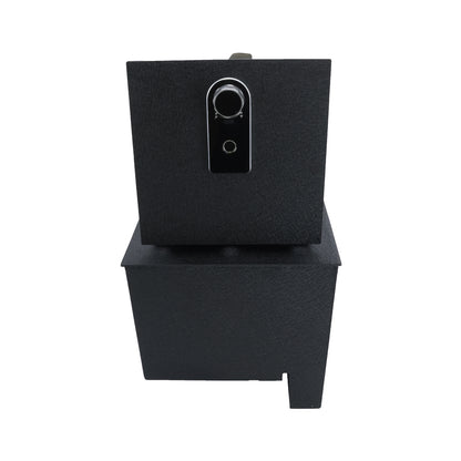 Pro Console Gun Safe Vault for 2016-2024 Nissan Titan (Fingerprint Lock with Key)
