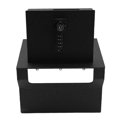 Console Safe Vault for 2025 Toyota 4Runner (4 Digit Combo Lock with Key)