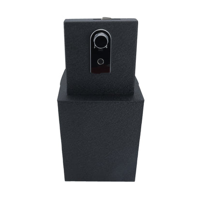 Console Safe Vault for 2019-2025 Kia Telluride with cigarette lighter (Fingerprint Lock with Key)
