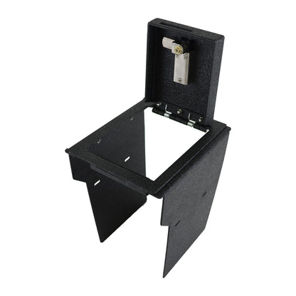 Console Safe Vault for 2021-2025 Rivian R1S/R1T (4 Digit Combo Lock with Key)
