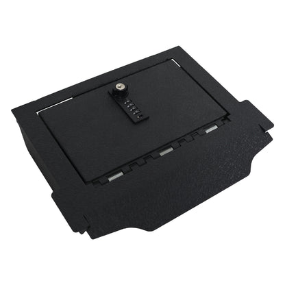 Console Safe Vault for 2022-2025 Dodge Ram Rebel GT (4 Digit Combo Lock with Key)