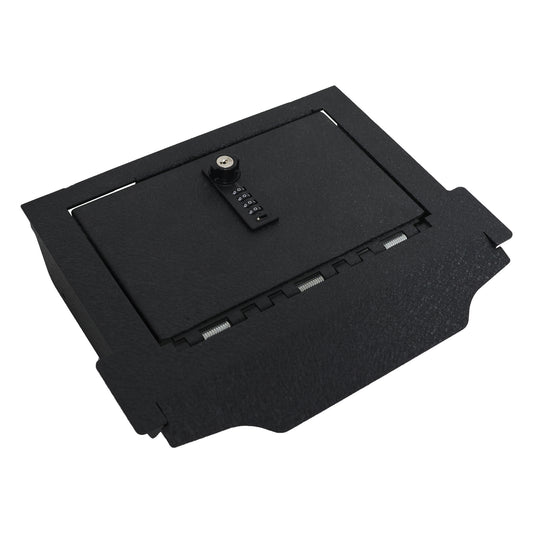 Console Safe Vault for 2022-2025 Dodge Ram Rebel GT (4 Digit Combo Lock with Key)