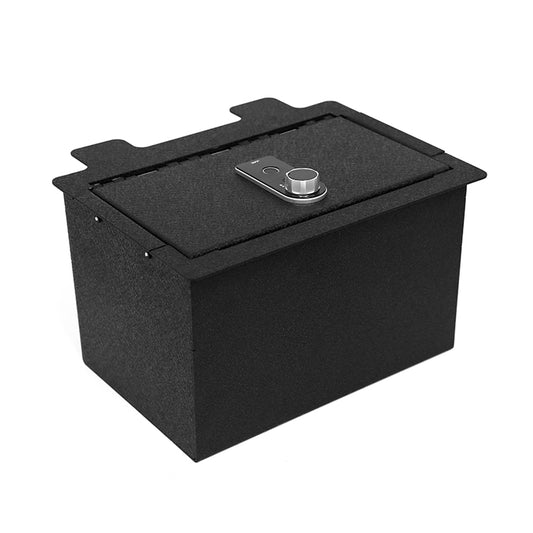 Console Safe Vault for Chevrolet Silverado 2500 2020-2023 (Fingerprint Lock with Key)