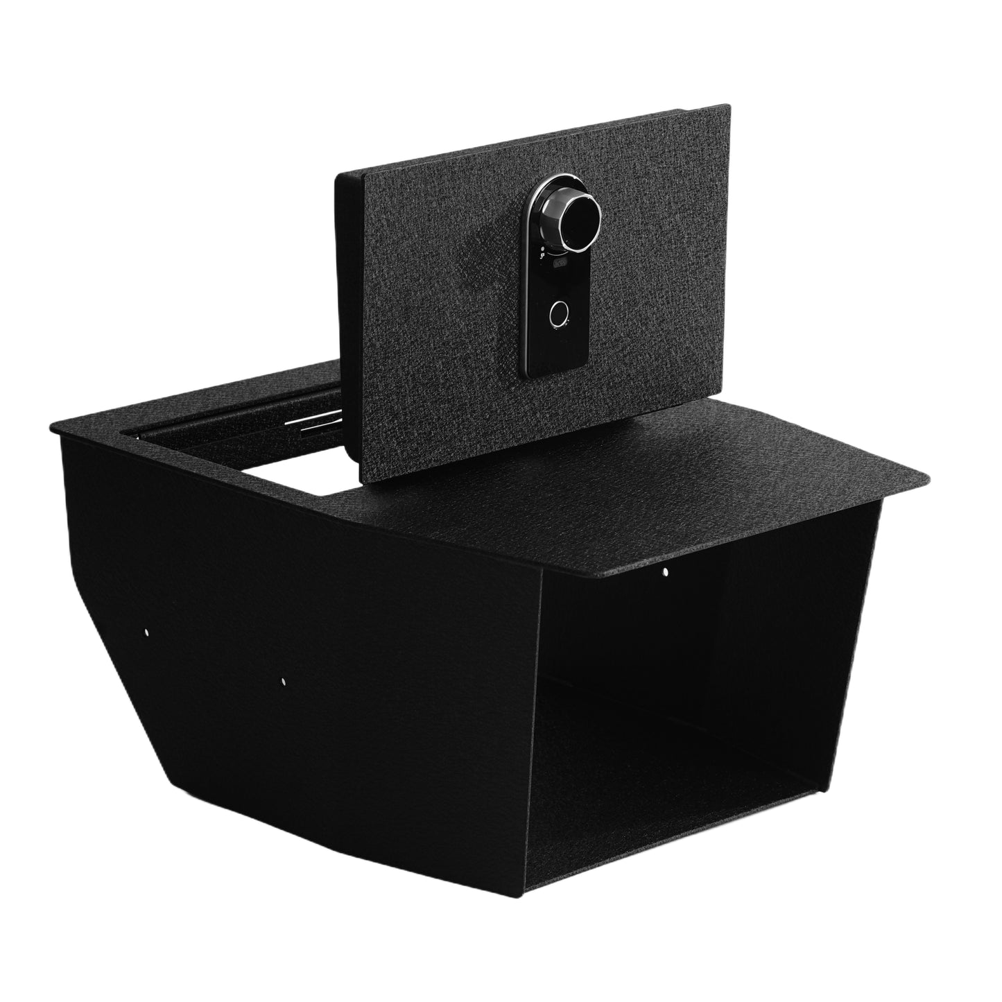 Pro Console Safe Vault for 2025-2026 Ford Expedition without Sliding (Fingerprint Lock with Key)