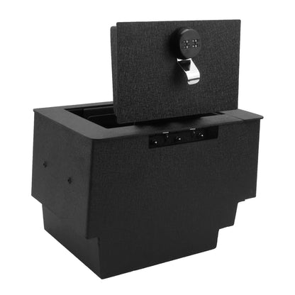 Pro Console Safe Vault for 2015-2026 Ford F150 Full Floor Center Console [console length 12 1/4"] (4-Digit Combo Lock)