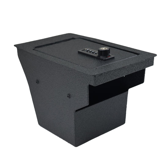Console Gun Safe Vault for 2015-2024 Jeep Cherokee (4 Digit Combo Lock with Key)