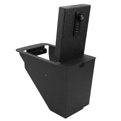 Console Safe Vault for 2022-2026 Infiniti QX60 (4 Digit Combo Lock with Key)