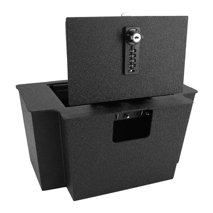 Pro Console Safe Vault for Chevrolet Silverado 2023-2025 (4 Digit Combo Lock with Key)