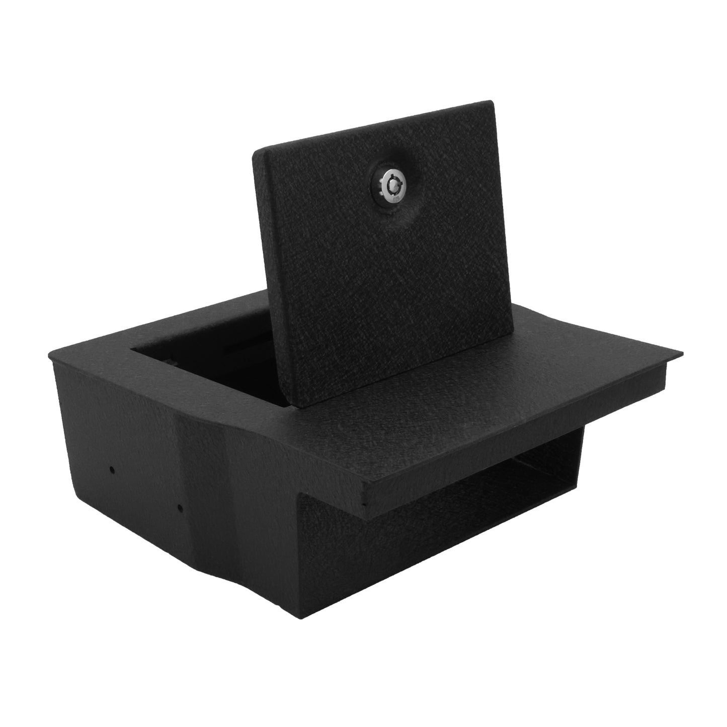 Console Safe Vault for 2015-2020 Ford F150 40/20/40 Bench Seat Fold Down Armrest (Triple Lock)
