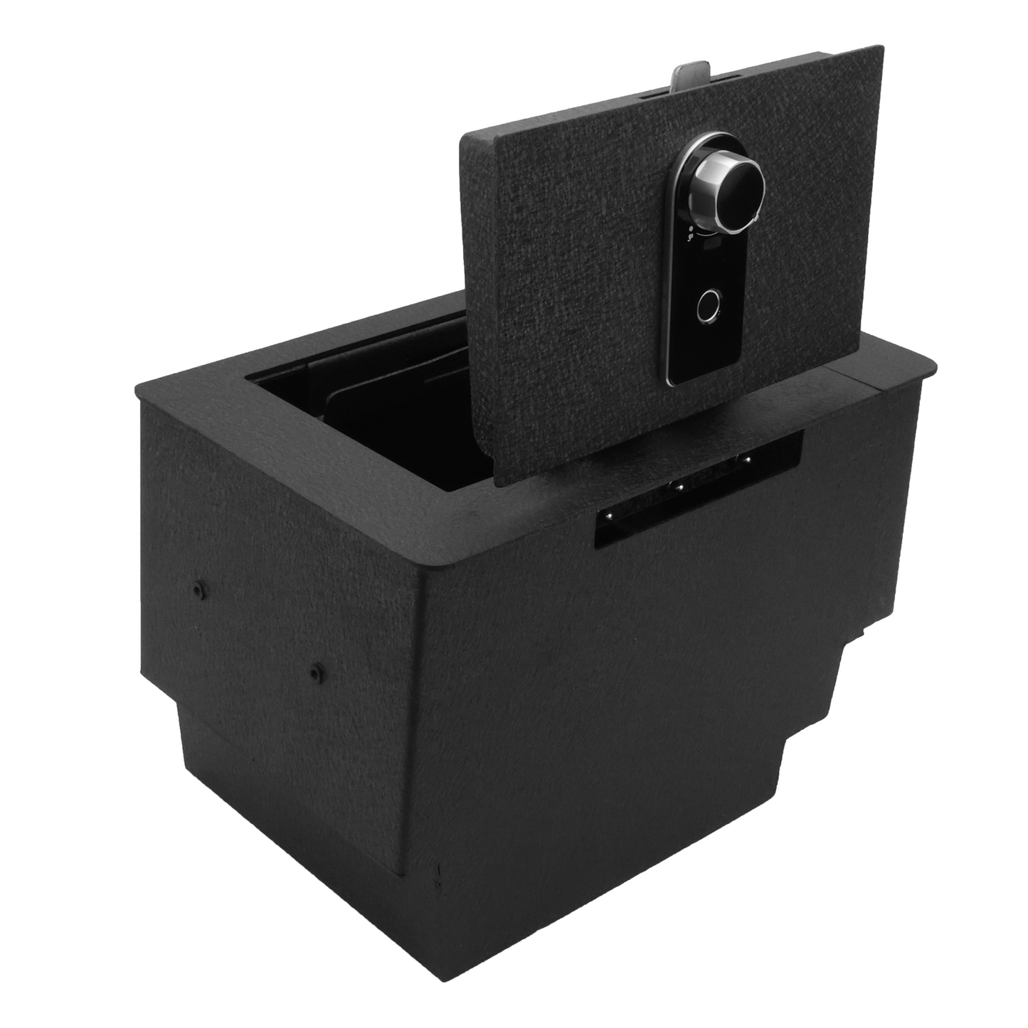 Pro Console Safe Vault for 2015-2026 Ford F150 Full Floor Center Console  [console length 12 1/4"] (Fingerprint Lock with Key)