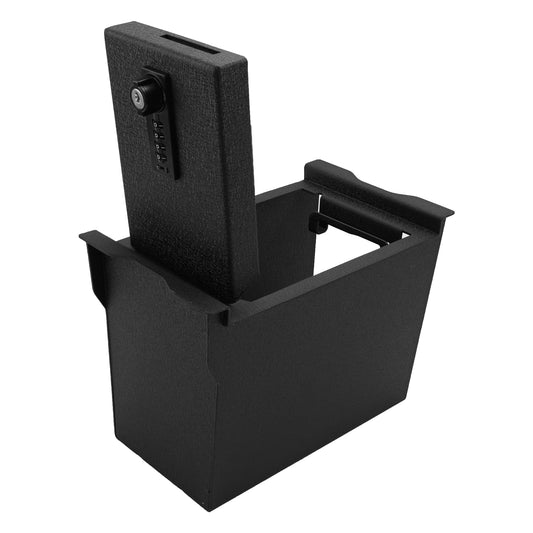 Console Safe Vault for 2026 Toyota RAV4 (4 Digit Combo Lock with Key)